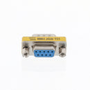 Valueline VLCP52812M Seriële Adapter Sub-d 9-pins Male - Sub-d 9-pins Female Metaal