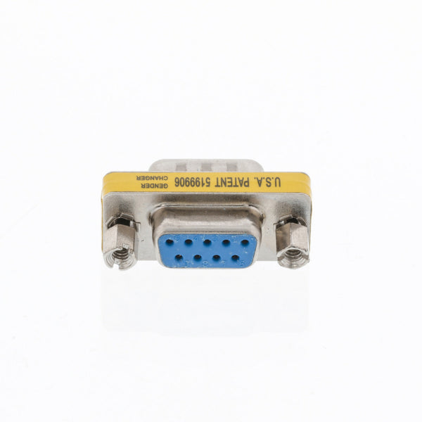 Valueline VLCP52812M Seriële Adapter Sub-d 9-pins Male - Sub-d 9-pins Female Metaal