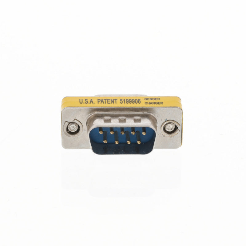 Valueline VLCP52812M Seriële Adapter Sub-d 9-pins Male - Sub-d 9-pins Female Metaal