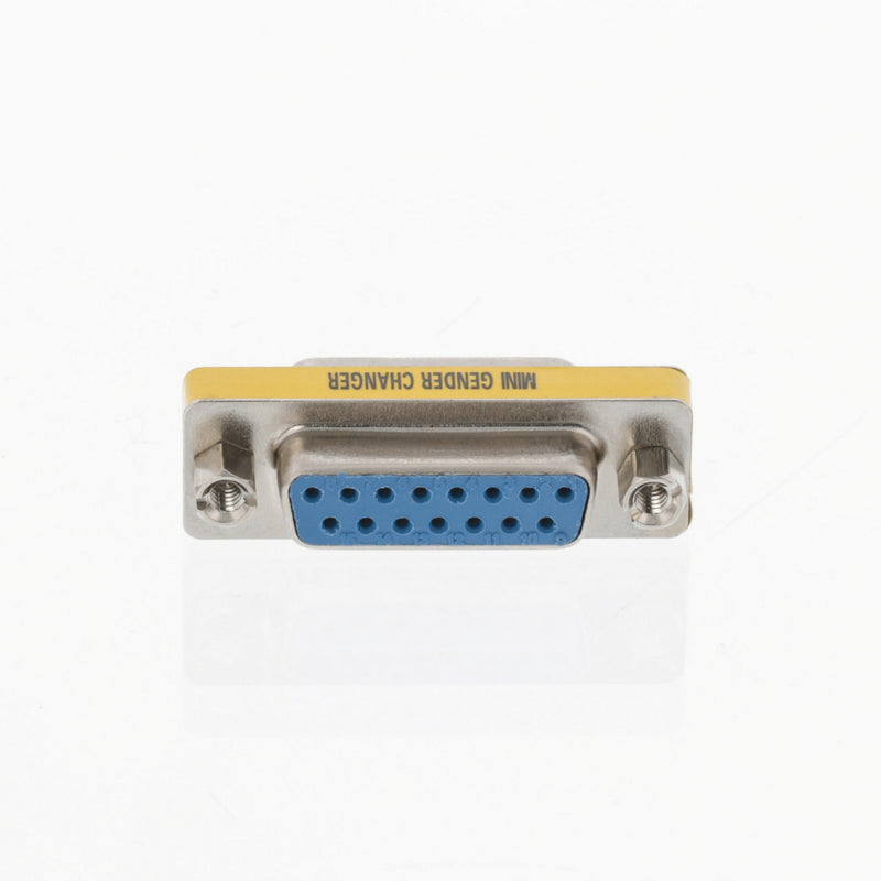 Valueline VLCP52815M Seriële Adapter D-sub 15-pins Female - D-sub 15-pins Female Metaal