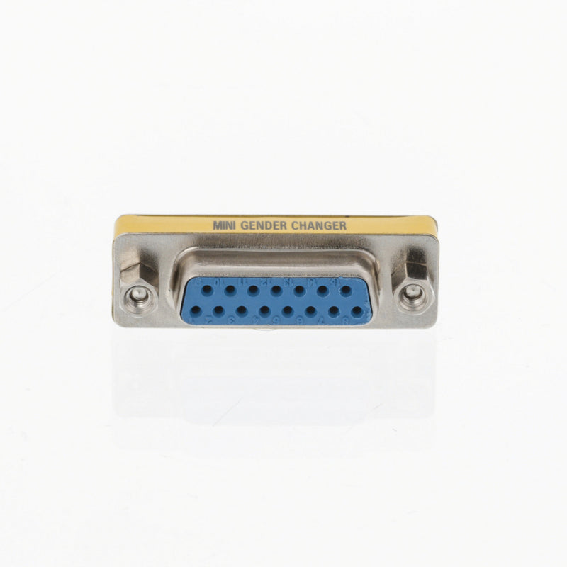 Valueline VLCP52815M Seriële Adapter D-sub 15-pins Female - D-sub 15-pins Female Metaal