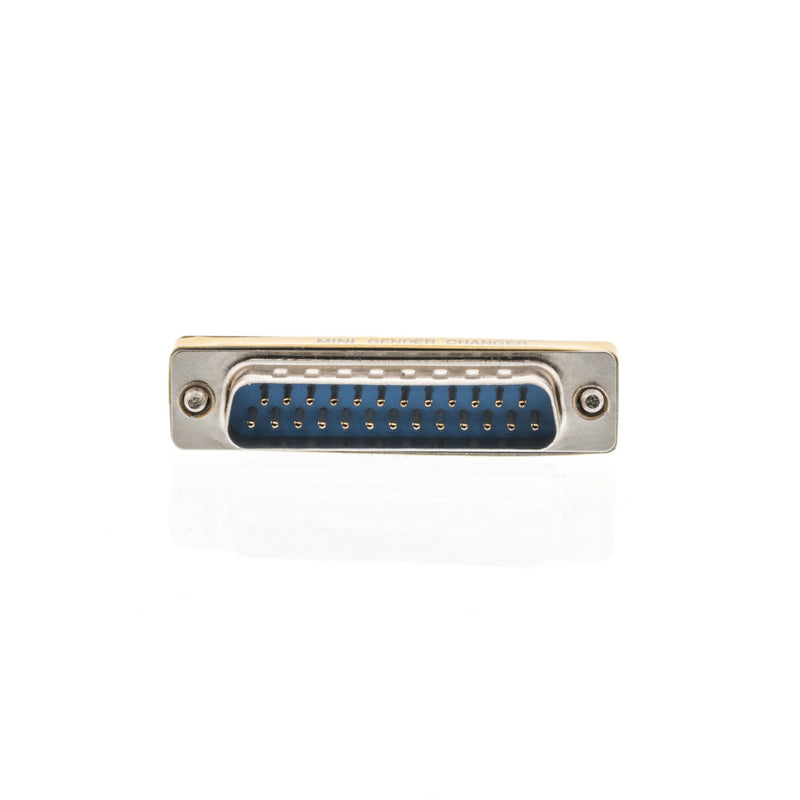 Valueline VLCP52816M Seriële Adapter Sub-d 25-pins Male - Sub-d 25-pins Male Metaal