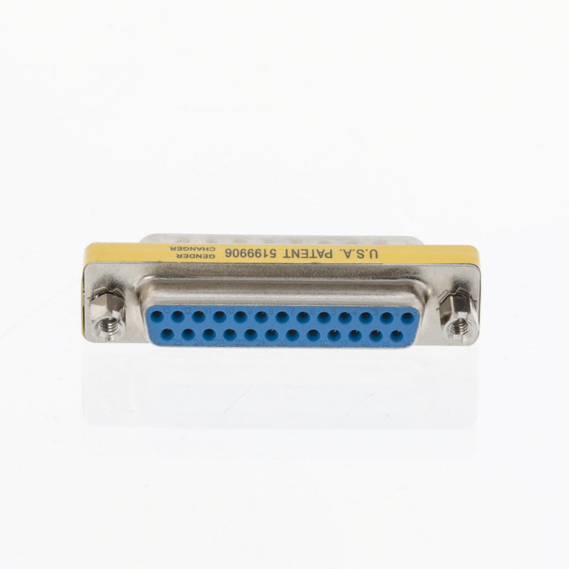 Valueline VLCP52818M Seriële Adapter Sub-d 25-pins Male - Sub-d 25-pins Female Metaal