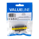 Valueline VLCP52818M Seriële Adapter Sub-d 25-pins Male - Sub-d 25-pins Female Metaal