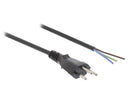 Valueline VLEP11210B30 Zwitserse Stroomkabel Ch Typ 12 - Geen 3.00 M Zwart