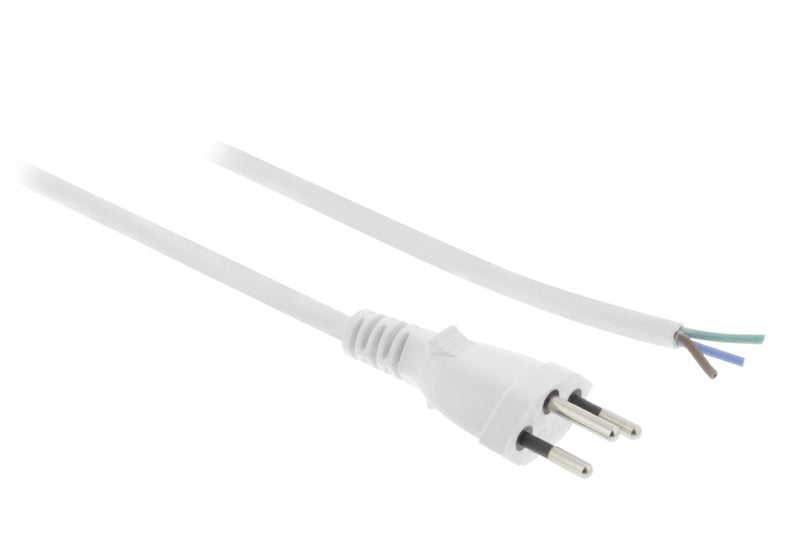 Valueline VLEP11210W30 Zwitserse Stroomkabel Ch Typ 12 - Geen 3.00 M Zwart