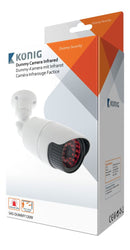 K&ouml;nig SAS-DUMMY120W Bullet Dummy Camera Ip44 Wit