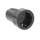 Valueline VLEP11801B Stroomstekker Female Polyvinylchloride (pvc) Zwart