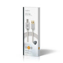 Nedis CCTB60100AL20 Kabel Usb 2.0 A Male - B Male 2,0 M Aluminium