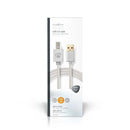 Nedis CCTB60100AL20 Kabel Usb 2.0 A Male - B Male 2,0 M Aluminium