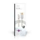Nedis CCTB60500AL10 Kabel Usb 2.0 A Male - Micro-b Male 1,0 M Aluminium