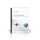 Nedis CCTB39901AL Apple Lightning-adapter Apple Lightning 8-pins Male - Usb Micro-b Female