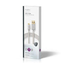 Nedis CCTB60500AL20 Kabel Usb 2.0 A Male - Micro-b Male 2,0 M Aluminium