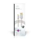 Nedis CCTB60500AL20 Kabel Usb 2.0 A Male - Micro-b Male 2,0 M Aluminium