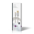 Nedis CCTB60500AL30 Kabel Usb 2.0 A Male - Micro-b Male 3,0 M Aluminium