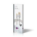 Nedis CCTB60600AL30 Kabel Usb 2.0 Type-c Male - A Male 3,0 M Aluminium