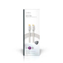 Nedis CCTB60650AL20 Kabel Usb 2.0 Type-c Male - Micro-b Male 2,0 M Aluminium