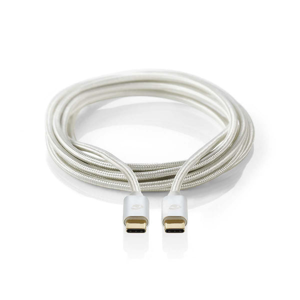 Nedis CCTB60700AL20 Kabel Usb 2.0 Type-c Male - Type-c Male 2,0 M Aluminium