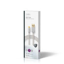 Nedis CCTB61600AL10 Kabel Usb 3.0 Type-c Male - A Male 1,0 M Aluminium