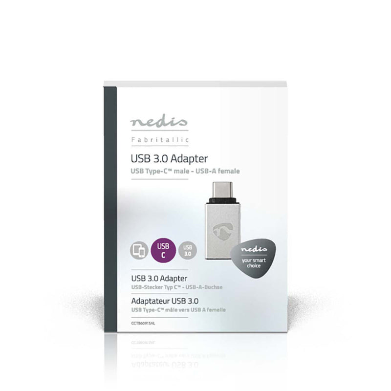 Nedis CCTB60915AL Usb Type-c-adapter Type-c Male - A Female