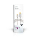 Nedis CCTB61600AL20 Kabel Usb 3.0 Type-c Male - A Male 2,0 M Aluminium