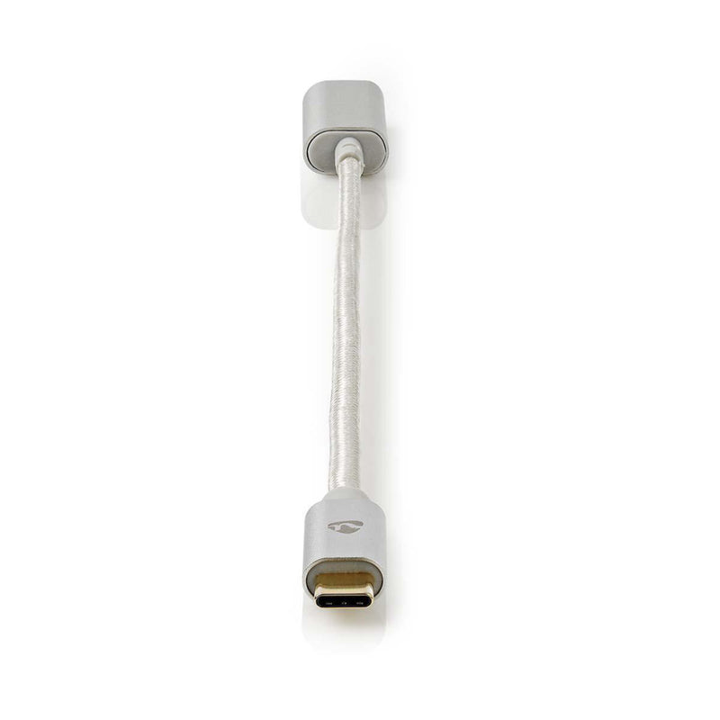 Nedis CCTB64650AL02 Usb Type-c Adapterkabel Type-c Male - Hdmi?-uitgang 0,2 M Aluminium