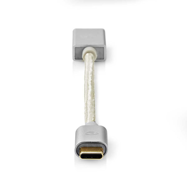 Nedis CCTB61710AL015 Kabel Usb 3.0 Type-c Male - A Female 0,15 M Aluminium