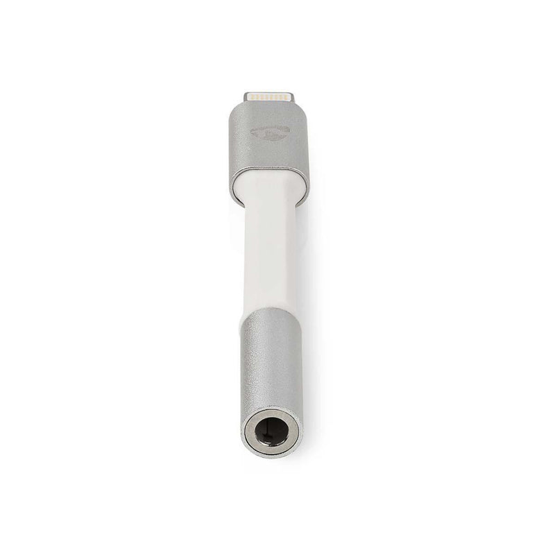 Nedis CCTB39950AL015 Apple Lightning-adapter Apple Lightning 8-pins Male - 3,5 Mm Female 0,08 M Alu