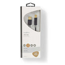 Nedis CCBW60100AT30 Kabel Usb 2.0 A Male - B Male 3,0 M Antraciet