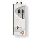 Nedis CCBW60700AT10 Kabel Usb 2.0 Type-c Male - Type-c Male 1,0 M Antraciet