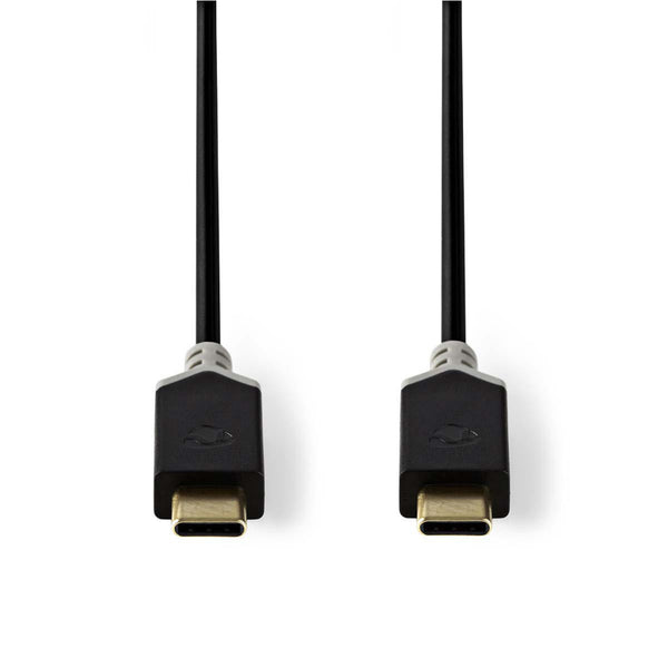 Nedis CCBW64700AT10 Usb 3.1-kabel (gen1) Type-c Male - Type-c Male 1,0 M Antraciet