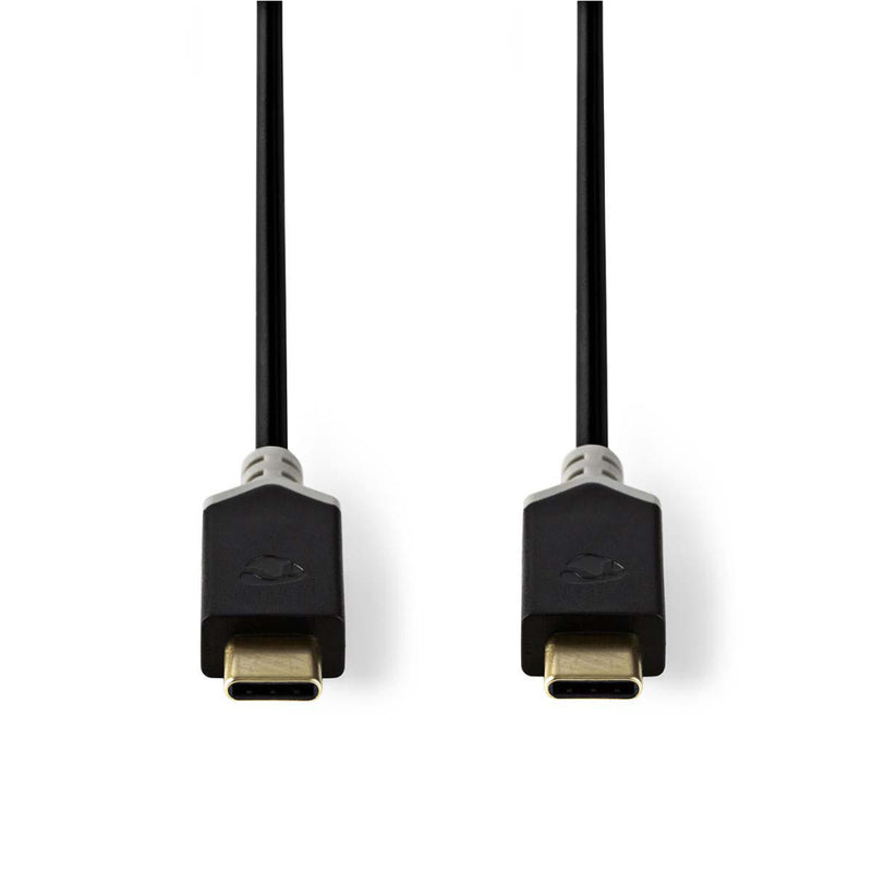 Nedis CCBW64700AT10 Usb 3.1-kabel (gen1) Type-c Male - Type-c Male 1,0 M Antraciet
