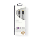 Nedis CCBW64700AT10 Usb 3.1-kabel (gen1) Type-c Male - Type-c Male 1,0 M Antraciet
