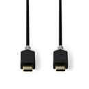 Nedis CCBW64700AT10 Usb 3.1-kabel (gen1) Type-c Male - Type-c Male 1,0 M Antraciet