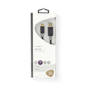 Nedis CCBW61600AT10 Kabel Usb 3.1 Type-c Male - A Male 1,0 M Antraciet