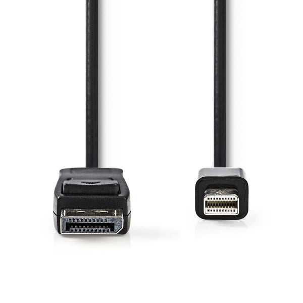 Nedis CCGP37400BK20 Mini-displayport - Displayport-kabel Mini-displayport Male - Displayport Male 2
