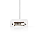 Nedis CCGP37460WT02 Mini-displayport Multi-adapterkabel Mini-displayport Male - Displayport Female