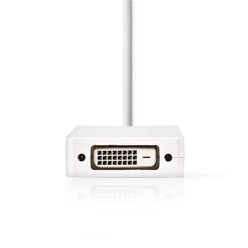 Nedis CCGP37460WT02 Mini-displayport Multi-adapterkabel Mini-displayport Male - Displayport Female