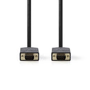 Nedis CCBW59000AT20 Vga-kabel Vga Male - Vga Male 2,0 M Antraciet