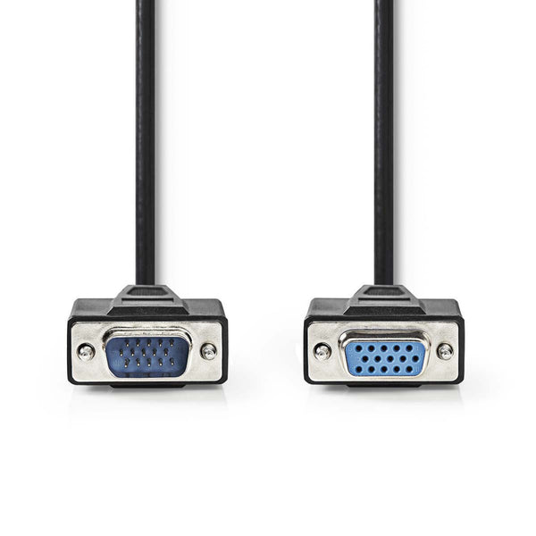 Nedis CCGP59100BK30 Vga-kabel Vga Male - Vga Female 3,0 M Zwart