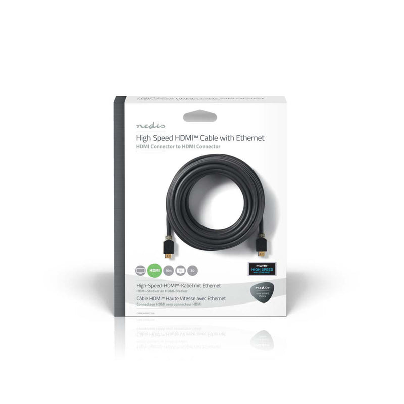 Nedis CVBW34000AT100 High Speed ??hdmi&trade;-kabel Met Ethernet Hdmi&trade; Connector Hdmi&trade;