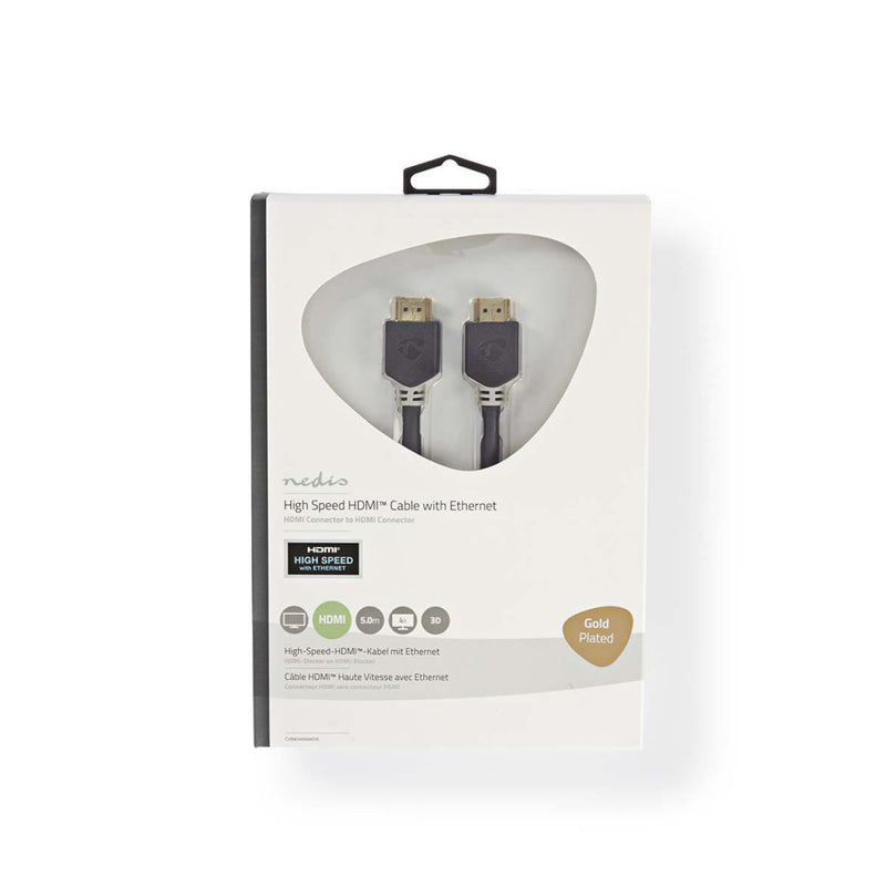 Nedis CVBW34000AT50 High Speed Hdmi?-kabel Met Ethernet Hdmi?-connector - Hdmi?-connector 5,0 M Ant