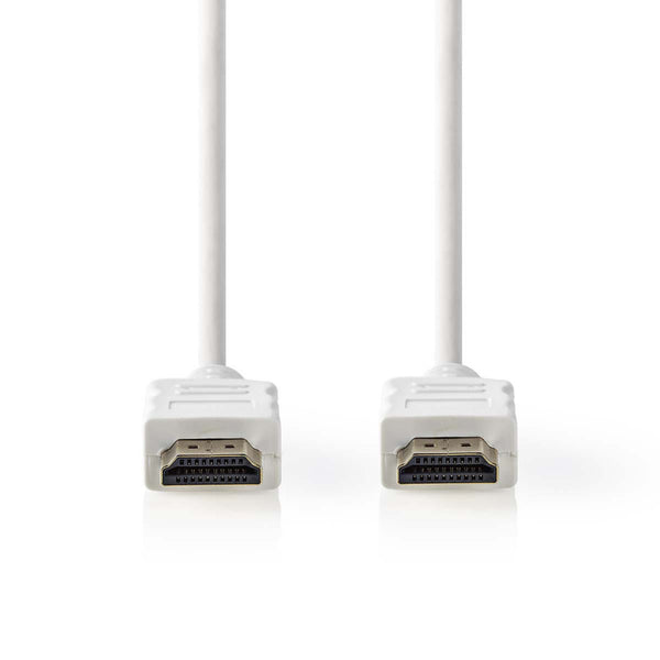 Nedis CVGP34000WT20 High Speed Hdmi?-kabel Met Ethernet Hdmi?-connector - Hdmi?-connector 2,0 M Wit