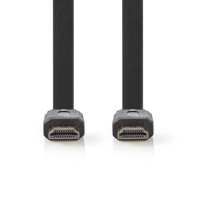 Nedis CVGP34100BK100 Platte High Speed Hdmi?-kabel Met Ethernet Hdmi?-connector - Hdmi?-connector 1