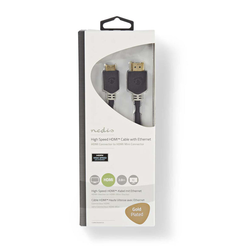 Nedis CVBW34500AT20 High Speed Hdmi?-kabel Met Ethernet Hdmi?-connector - Hdmi?-mini-connector 2,0