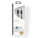 Nedis CABW22050AT50 Stereo Audiokabel 3,5 Mm Male - 3,5 Mm Female 5,0 M Antraciet