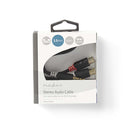 Nedis CABW22250AT02 Stereo Audiokabel 3,5 Mm Male - 2x Rca Female 0,2 M Antraciet