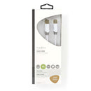 Nedis CSBW40015WT20 Coaxkabel 100 Db Iec (coax) Male Haaks - Iec (coax) Male Haaks 2,0 M Wit