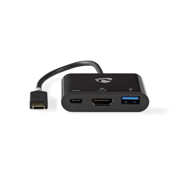 Nedis CCBW64765AT02 Usb Type-c Adapterkabel Type-c Male - Type-c Female + A Female + Hdmi?-uitgang