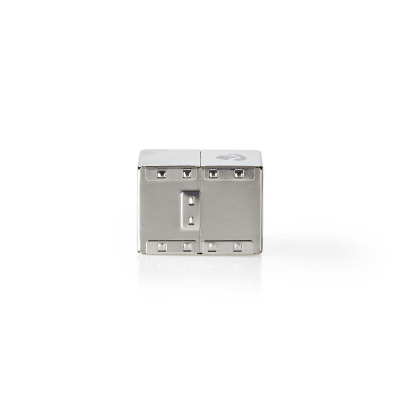 Nedis CCBW89011ME Cat 6 Netwerkadapter Rj45 (8p8c) Female - Rj45 (8p8c) Female